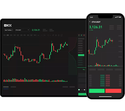 虚拟币APP移动端展示
